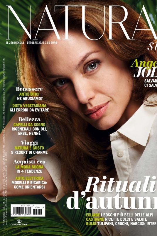 ANGELINA JOLIE in Natural Style Magazine, October 2021