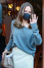 ANGELINA JOLIE Leaves Her Book Signing at Skylight Bookstore in Los Angeles 10/13/2021