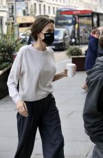 ANGELINA JOLIE Out Shopping in Central London 10/28/2021