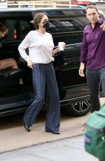 ANGELINA JOLIE Out Shopping in Central London 10/28/2021