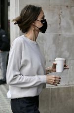 ANGELINA JOLIE Out Shopping in Central London 10/28/2021