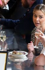 ANGIE KENT Out for Afternoon Lunch at Mexican Cantina in Sydney 10/14/2021