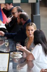 ANGIE KENT Out for Afternoon Lunch at Mexican Cantina in Sydney 10/14/2021