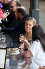 ANGIE KENT Out for Afternoon Lunch at Mexican Cantina in Sydney 10/14/2021