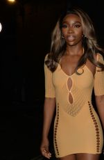 ANNA VAKILI and YEWANDE BIALA Out for Dinner at Hakkasan in London 10/29/2021