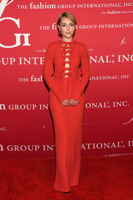 ANNASOPHIA ROBB at Fashion Group International Night of Stars Gala in New York 10/13/2021