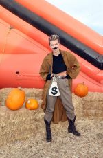 ANNLYNNE and RACHEL MCCORD at a Pumpkin Patch in Las Vegas 10/24/2021