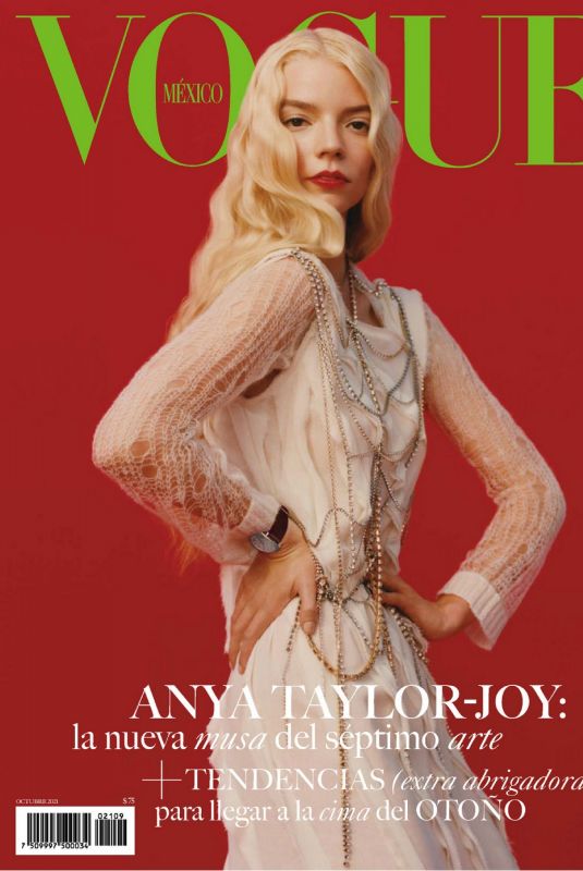 ANYA TAYLOR-JOY in Vogue Magazine, Mexico October 2021