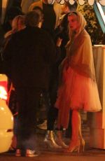 ANYA TAYLOR-JOY Out for Dinner in Los Angeles 10/12/2021