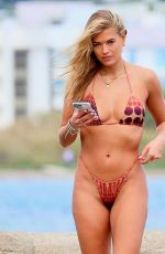 ARABELLA CHI in a PrettyLittleThing Bikini in Ibiza 10/22/2021