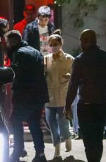ARIANA GRANDE at Dave Chapelle Show in Los Angeles 10/06/2021