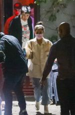 ARIANA GRANDE at Dave Chapelle Show in Los Angeles 10/06/2021