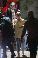 ARIANA GRANDE at Dave Chapelle Show in Los Angeles 10/06/2021
