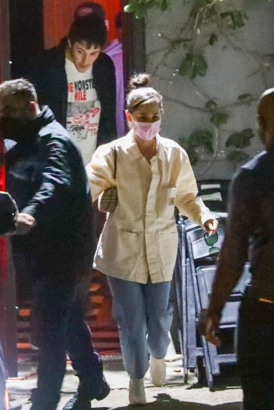 ARIANA GRANDE at Dave Chapelle Show in Los Angeles 10/06/2021