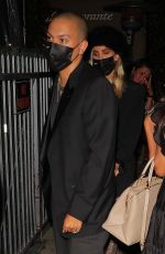 ASHLEE SIMPSON and Evan Ross Arrives at Giorgio Baldi in Santa Monica 10/02/2021