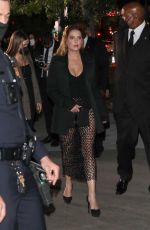 ASHLEY BENSON Arrives at Spencer Premiere in Los Angeles 10/26/2021