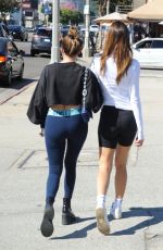 ASHLEY BENSON Leaves Morning Workout Session in Los Angeles 10/29/2021