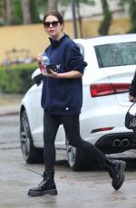 ASHLEY BENSON Leaves Pilates Class in West Hollywood 10/25/2021