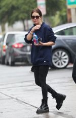 ASHLEY BENSON Leaves Pilates Class in West Hollywood 10/25/2021