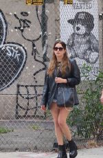 ASHLEY BENSON Out and About in New York 10/03/2021