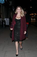 ASHLEY JAMES Arrives at Maddox Gallery in London 10/14/2021