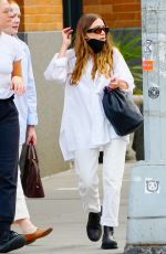 ASHLEY OLSEN Out for Lunch with Friends in New York 10/03/2021