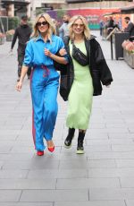 ASHLEY ROBERTS and KIMBERLY WYATT Out in London 10/11/2021