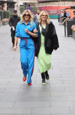 ASHLEY ROBERTS and KIMBERLY WYATT Out in London 10/11/2021