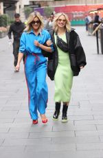 ASHLEY ROBERTS and KIMBERLY WYATT Out in London 10/11/2021