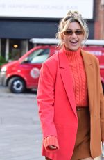 ASHLEY ROBERTS Arrives at Global Radio in London 10/13/2021