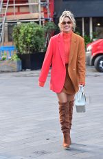 ASHLEY ROBERTS Arrives at Global Radio in London 10/13/2021