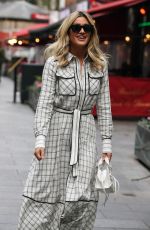 ASHLEY ROBERTS at Global Radio in London 10/21/2021