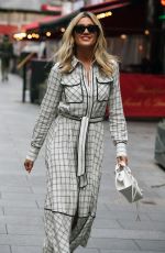 ASHLEY ROBERTS at Global Radio in London 10/21/2021