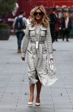 ASHLEY ROBERTS at Global Radio in London 10/21/2021