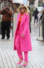 ASHLEY ROBERTS at Global Radio Studios in London 10/25/2021