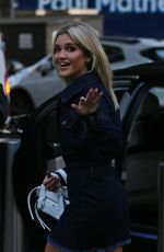 ASHLEY ROBERTS at Global Radio Studios in London 10/28/2021