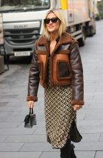 ASHLEY ROBERTS at Heart Radio in London 10/26/2021