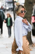 ASHLEY ROBERTS at Heart Radio in London 10/27/2021