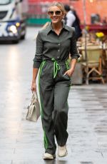ASHLEY ROBERTS Leaves Heart FM in London 10/07/2021