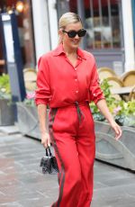 ASHLEY ROBERTS Leaves Heart Radio in London 10/19/2021