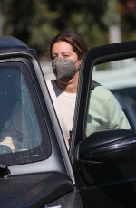 ASHLEY TISDALE Leaves a Gym in West Hollywood 10/21/2021