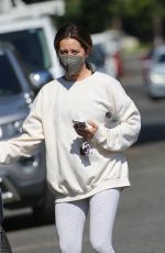 ASHLEY TISDALE Leaves a Gym in West Hollywood 10/21/2021
