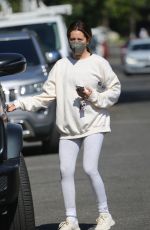 ASHLEY TISDALE Leaves a Gym in West Hollywood 10/21/2021