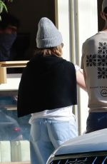 ASHLEY TISDALE Out for Iced Coffee in Los Feliz 10/17/2021