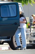 ASHLEY TISDALE Out for Iced Coffee in Los Feliz 10/17/2021