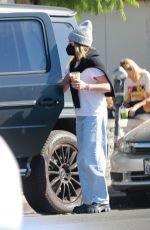 ASHLEY TISDALE Out for Iced Coffee in Los Feliz 10/17/2021