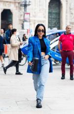 BECKY G Out and About in Milan 09/25/2021