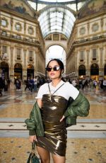 BECKY G Out and About in Milan 09/25/2021