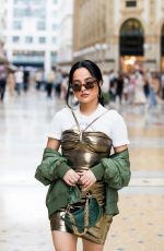 BECKY G Out and About in Milan 09/25/2021