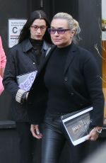 BELLA and YOLANDA HADID Out in New York 10/18/2021